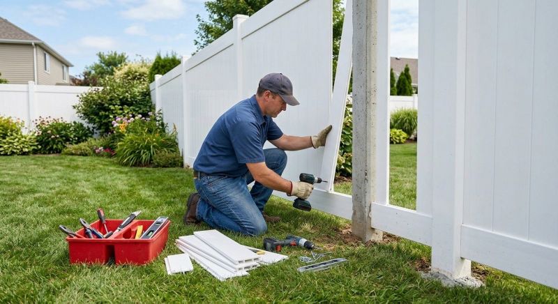 Vinyl Fence Installation Service